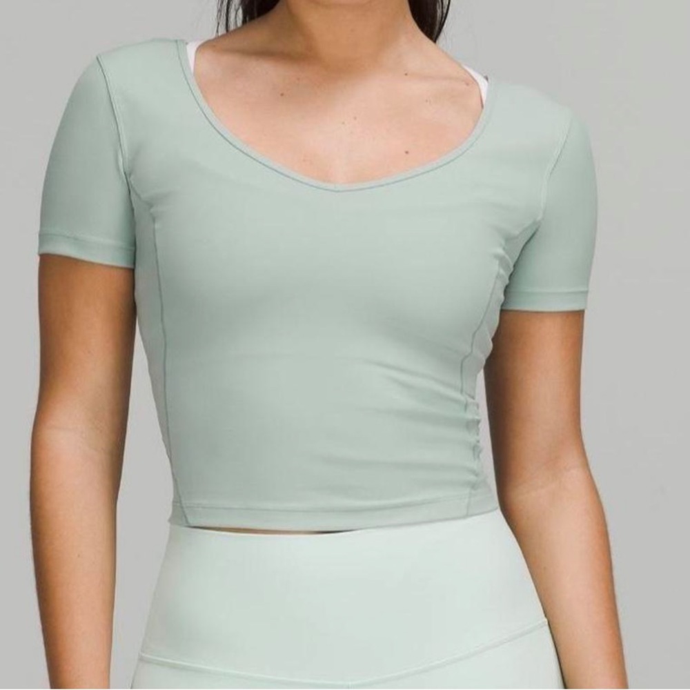 Lululemon Align Tee Nulu Crop Size L